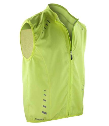 Spiro Bikewear Crosslite Gilet - Neon lime - L